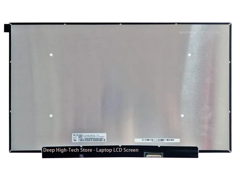 14' Laptop LCD Screen N140HCG-EQ1 B140HAN06.8 NV140FHM-N66 Display Matrix Panel Replacement 100% sRGB 1920x1080 30 Pins No-Touch