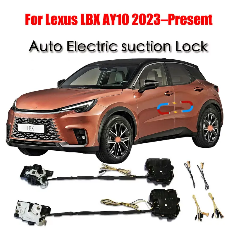 

For Lexus LBX AY10 2023–Present Car Soft Close Door Latch Pass Lock Actuator Auto Electric Absorption Suction Silence Closer
