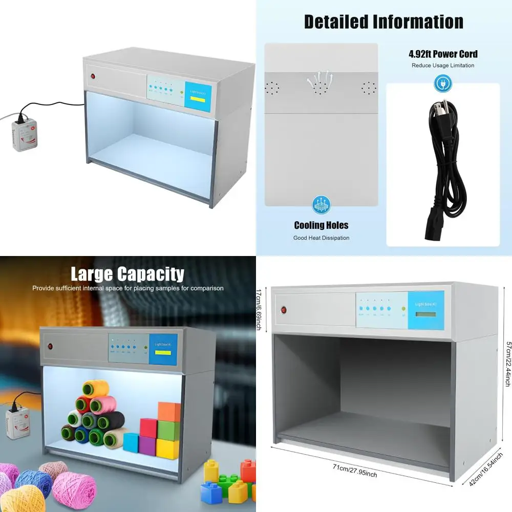 خزانة ألوان أوتوماتيكية متعددة الاستخدامات 110 فولت مع أداء مستقر وحفظ البيانات للاستخدام المختبري #1