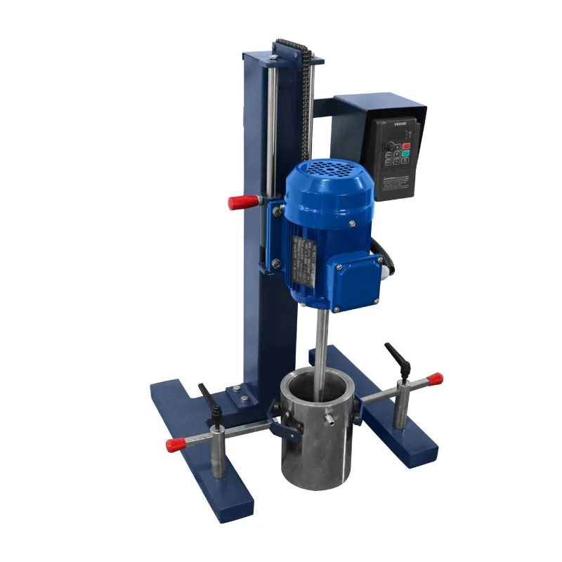 

Small variable frequency high-speed mixer, manual lift