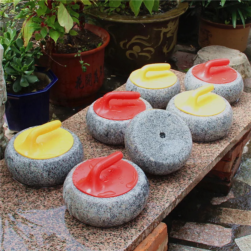 Customized Synthetic Curling Stone and Ice Panel for Training Competition 24cm
