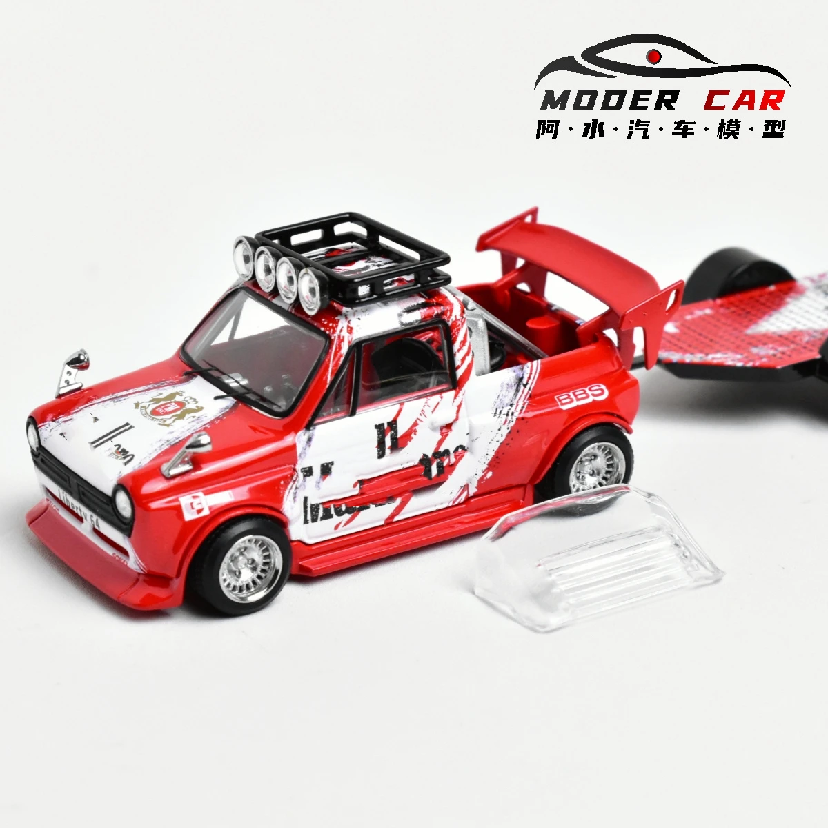 Liberty64 1:64 Giftable Wide body pick-up truck souvenir gegoten modelauto