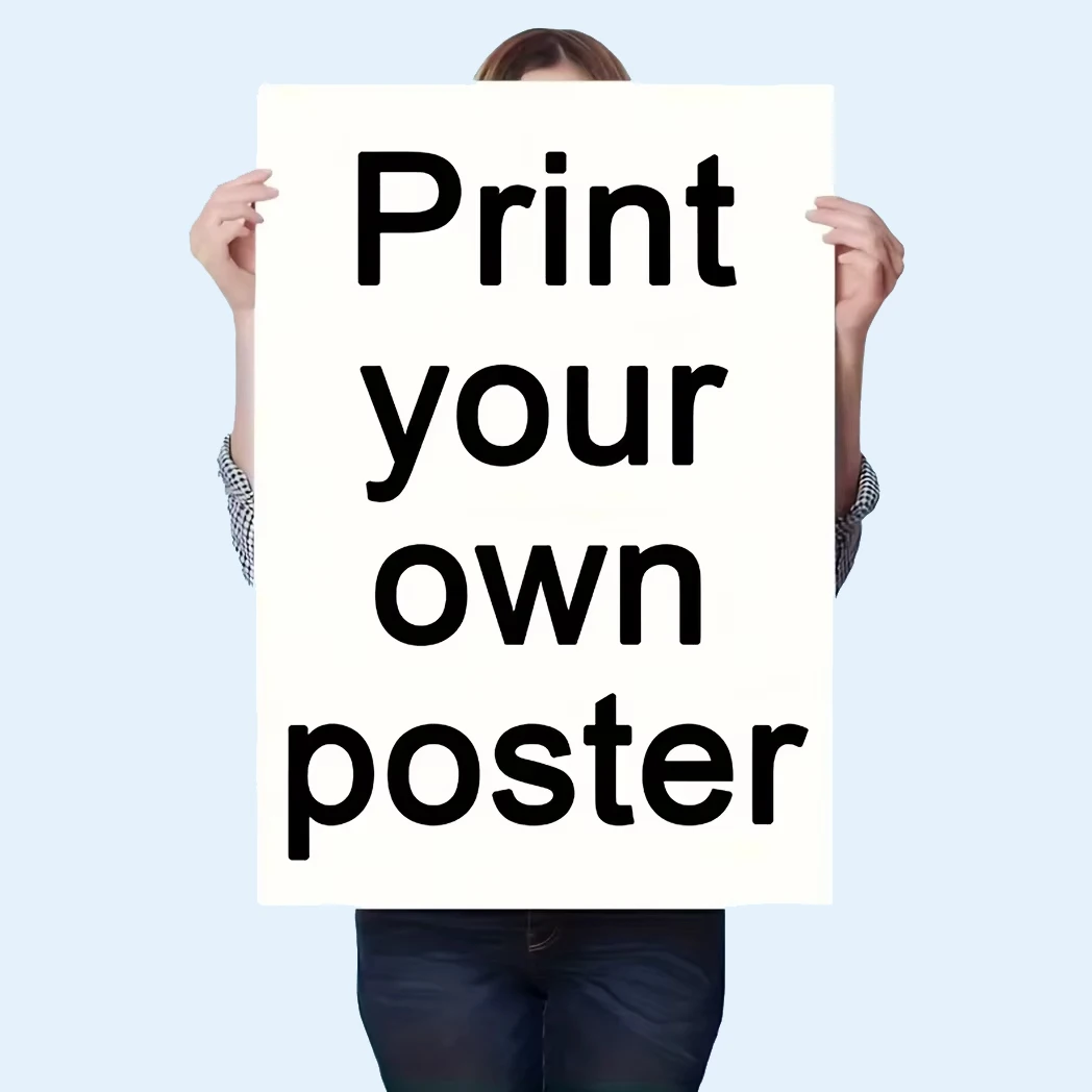Custom Print on Canvas Paintings Wall Art Poster Pictures for Living Room Home Decor Waterproof Painting Customized Gifts