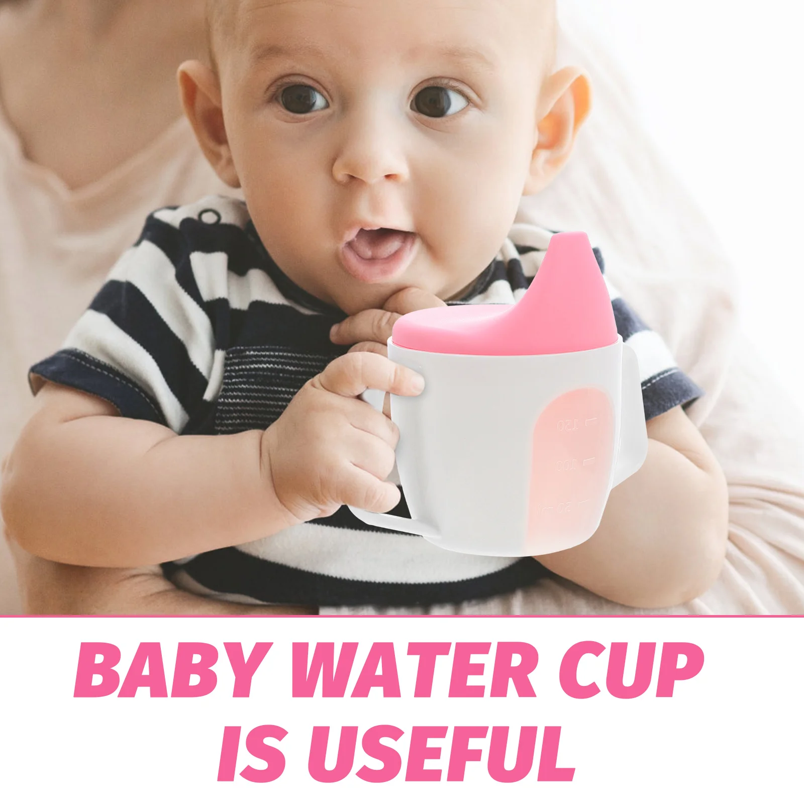 

Cup with Handles Milk Container Toddler Water Sippy Cups for Toddlers Baby Child
