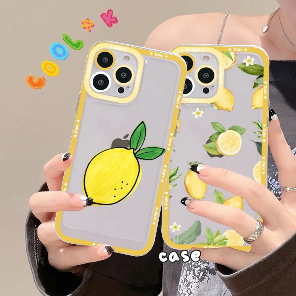 Fruit Lemon Phone Case For Samsung A 10 20 30 70 13 21 32 72 22 51 52 53 71 73 32 4g 32 5g Fundas