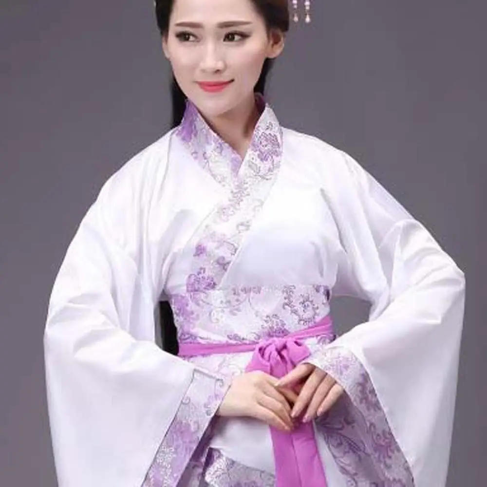 Chinese Cloth Chinese Hanfu Skirt Oriental Fairy Princess Stage Costumes Chinese Ancient Dress Folk Dance Han Dynasty