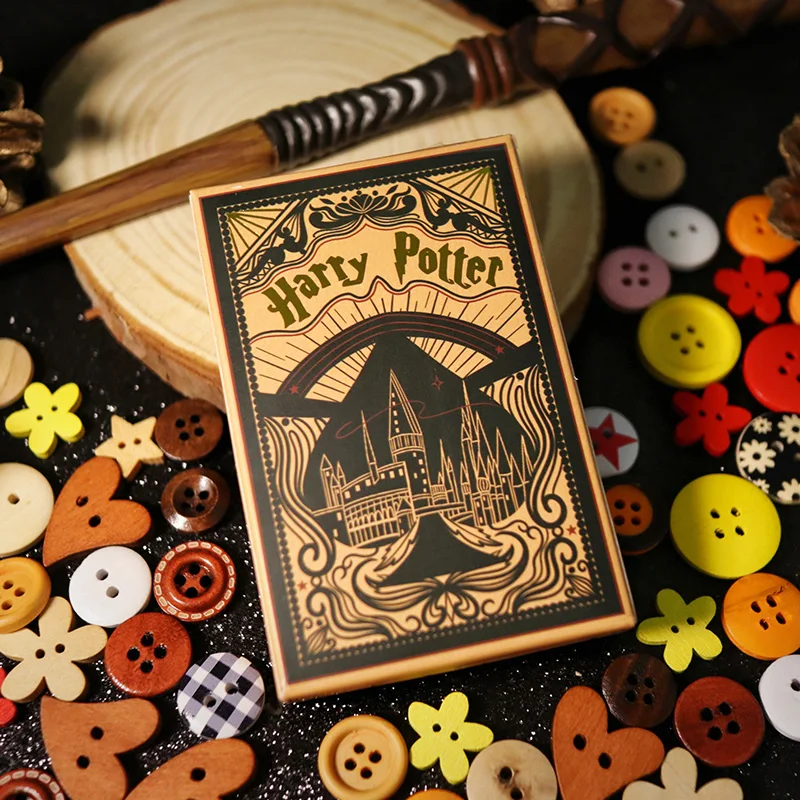 Harries Potter Poker Movie Peripheral Spell Poker Props Board Game Card Collection Gift