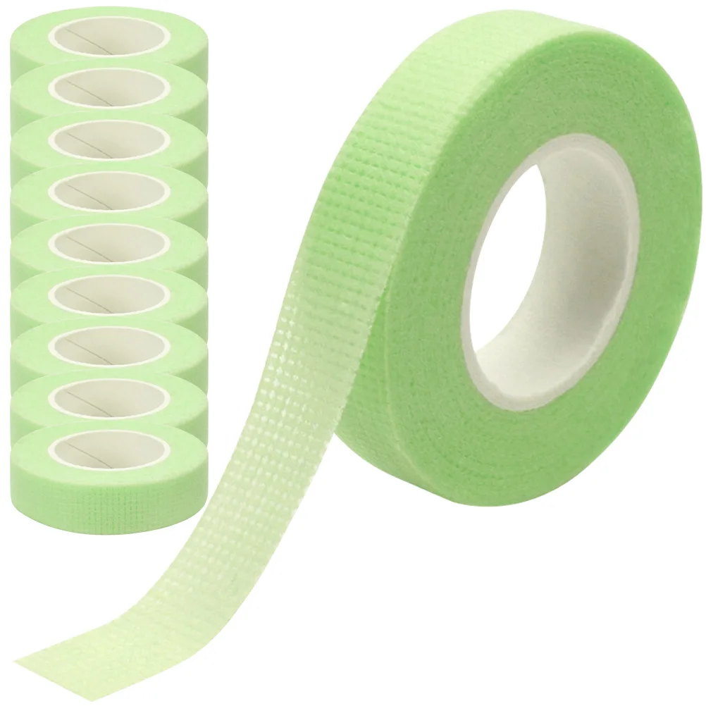 

10 Rolls Double Eyelid Eyelash Tape Glue Adhesive Non-woven Fabric Extension Supplies