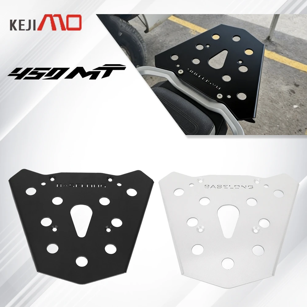 

Motorcycle Accessories Luggage Rack FOR CFMOTO 450MT 700MT 700 450 MT 2024 2025 2026 Rear Luggage Rack Top Case Mount Plate Set