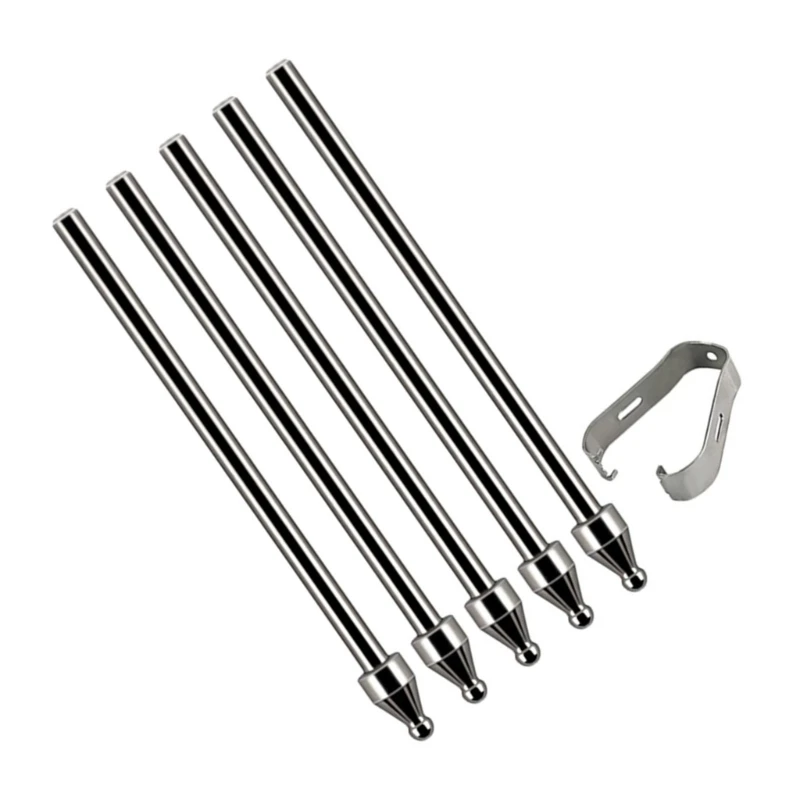 Puntas lápiz metal sólido compatibles con lápiz óptico Tab S 7/8/9 que ofrecen sensación realista y control punta fina