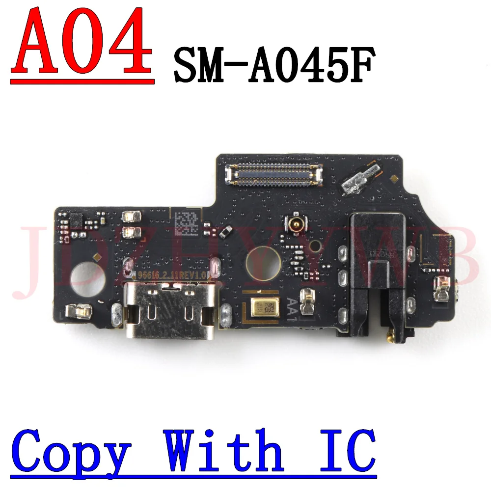 USB Charger Port Flex Dock Connector USB Fast Charging Board For Samsung Galaxy A04 A04S A04E A045F A045M A047F A047M A042F A042