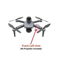 LYZRC L600 PRO / L600 PRO MAX Drone Original Motor Arm Spare Part Front / Rear Arm with Brushless Engine DIY Accessory