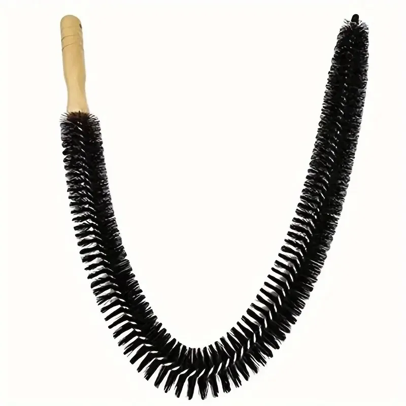 2pcs Extra Long Bendable Dust Cleaner Radiator Cleaner Washing Machine Lint Chimney Cleaning Multi-Purpose Brush Easy-to-Use