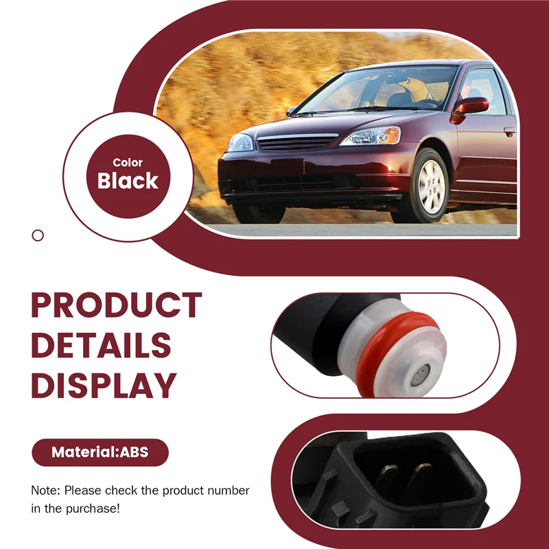 

AUTO 16450-PLD-003 Новая топливная форсунка для HONDA CIVIC ACURA EL 1.7L 2001-2005