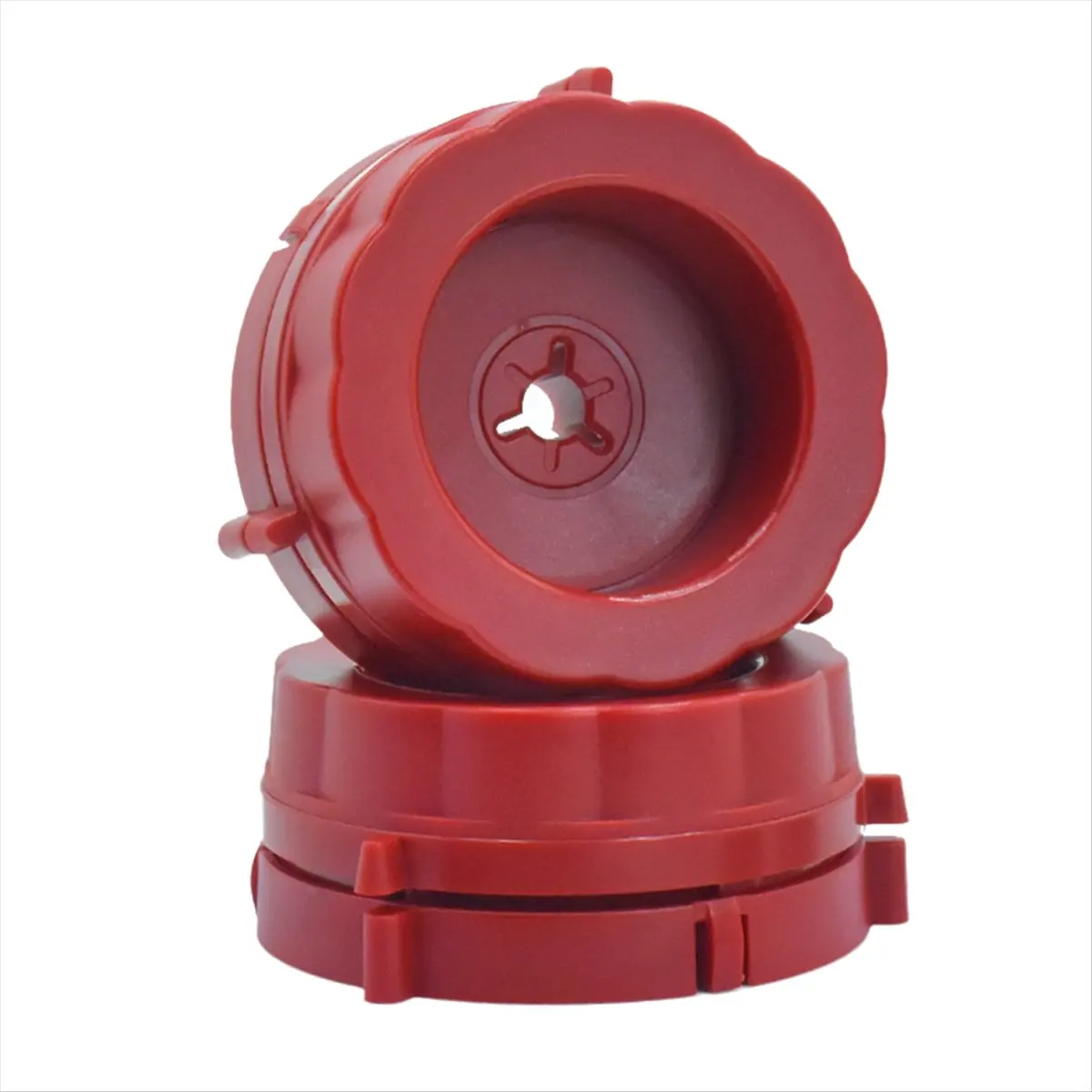 1Pair Opener Kits for Hub Adapter Plastic Base for Reel to Reel Tape Recorder Red