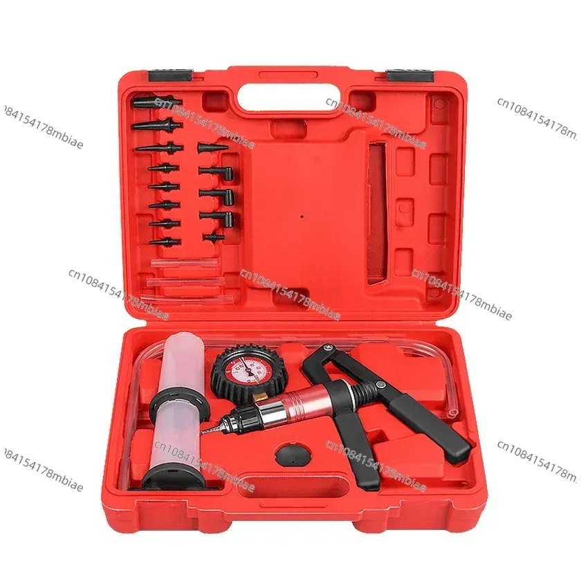 Car Manual Vacuum Pump Brake Fluid Changer Tool Vacuum Piston Pump Tester Kit Body Pressure Vacuum Reservoir Oil Tester