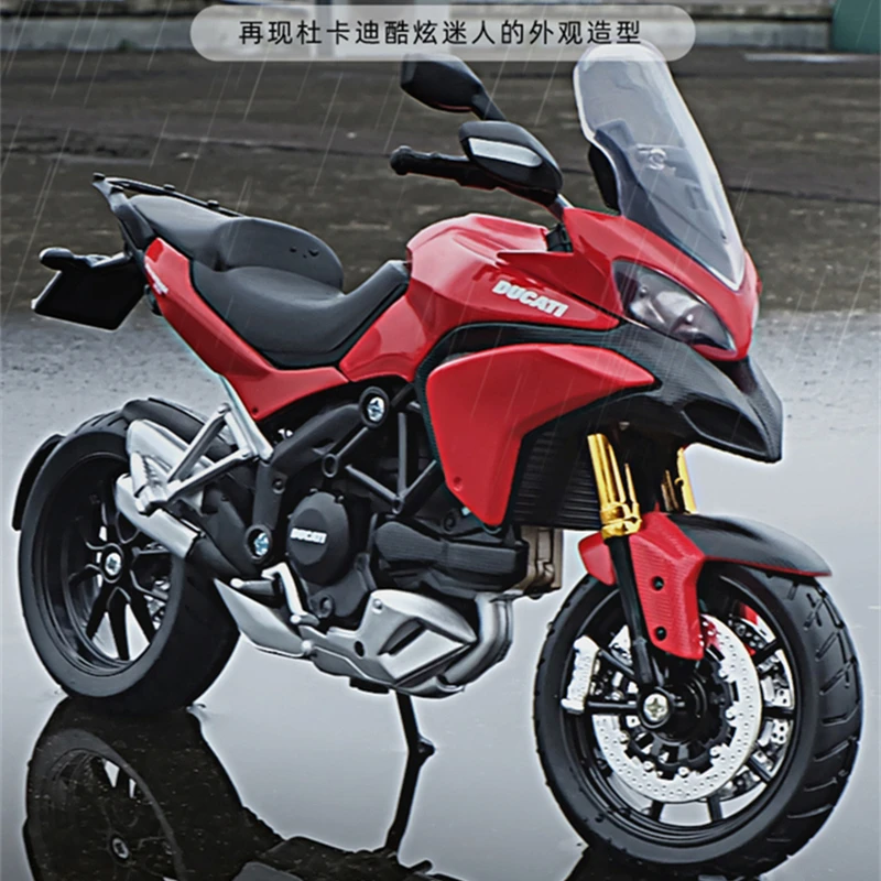 Maisto-モーターサイクルモデル,1:12,ドゥカティ1200s,オリジナルの認可された合金シミュレーション,車の収集玩具