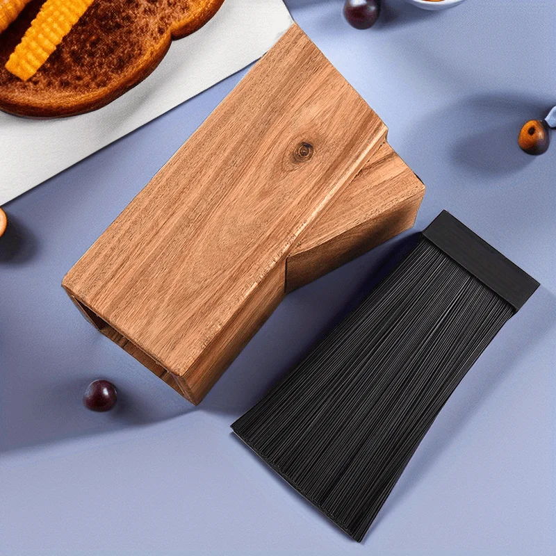 Household Acacia Mangium Knife Holder Knife Holder Solid Wood Knife Storage Rack  And Washable Free Slotting Tool Holder