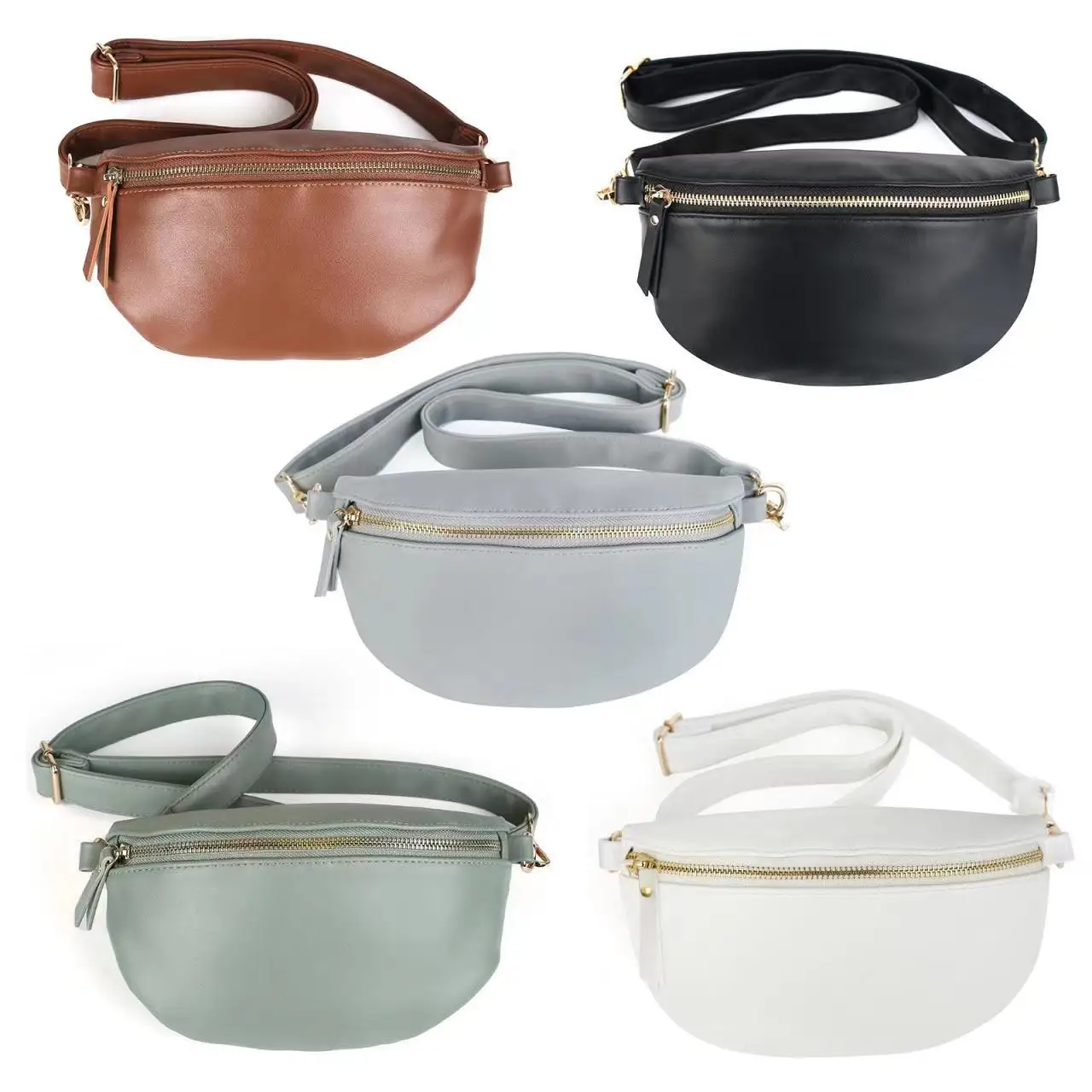 

Female Messenger Bag Single Shoulder Bag Fashion Belt Bag Designer Shoulder Bag Women Pu Leather Tote Bag Handbag Crossbody Bags