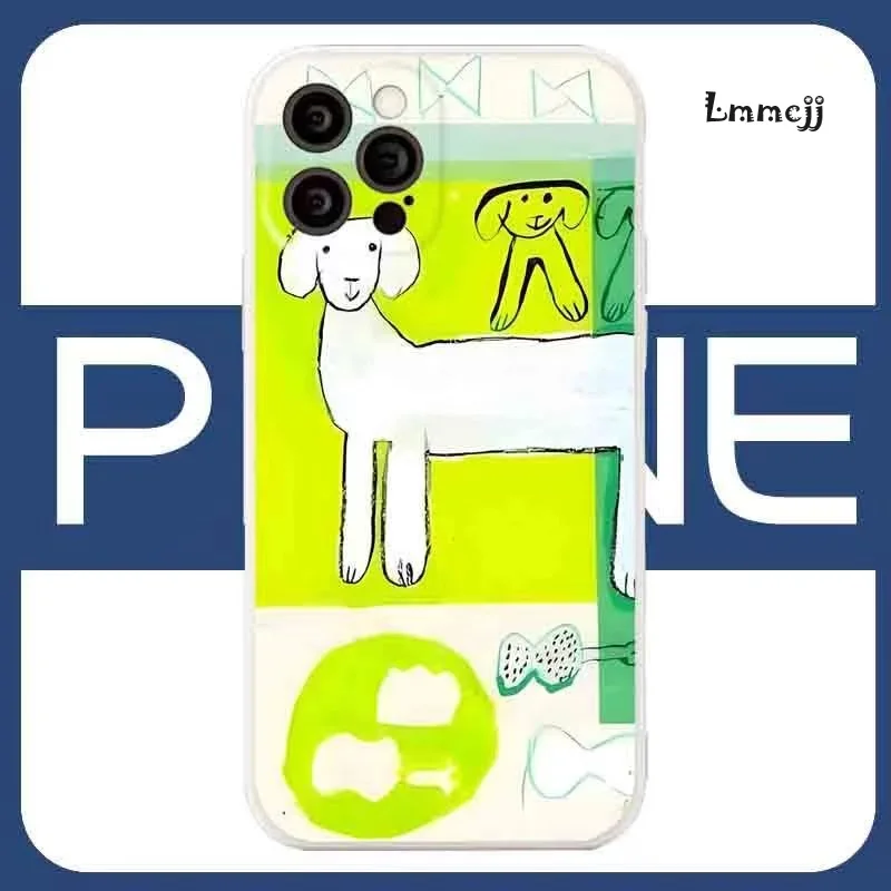 

Lmmcjj Funny Dog Phone Case For Samsung Galaxy S21 FE A52 A54 A53 5G S23 Ultra A22 A23 S22 Plus A13 A14 Silicone Phone Cover