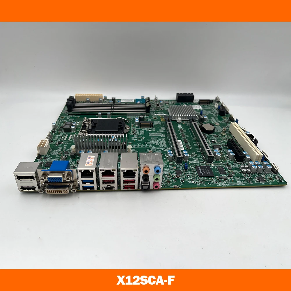 

For Supermicro X12SCA-F Motherboard Single Socket LGA-1200 10th Gen Core i9 i7 i5 i3 DDR4