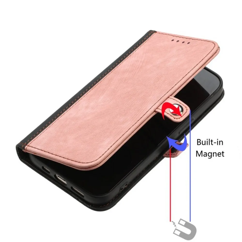 

Retro Leather Case For Redmi 14R 14C 13C 13 10X 10A 10 9T 9i 9 8 Multi 3 Cards Slot Wrist Lanyard Anti Drop Wallet Flip Cover