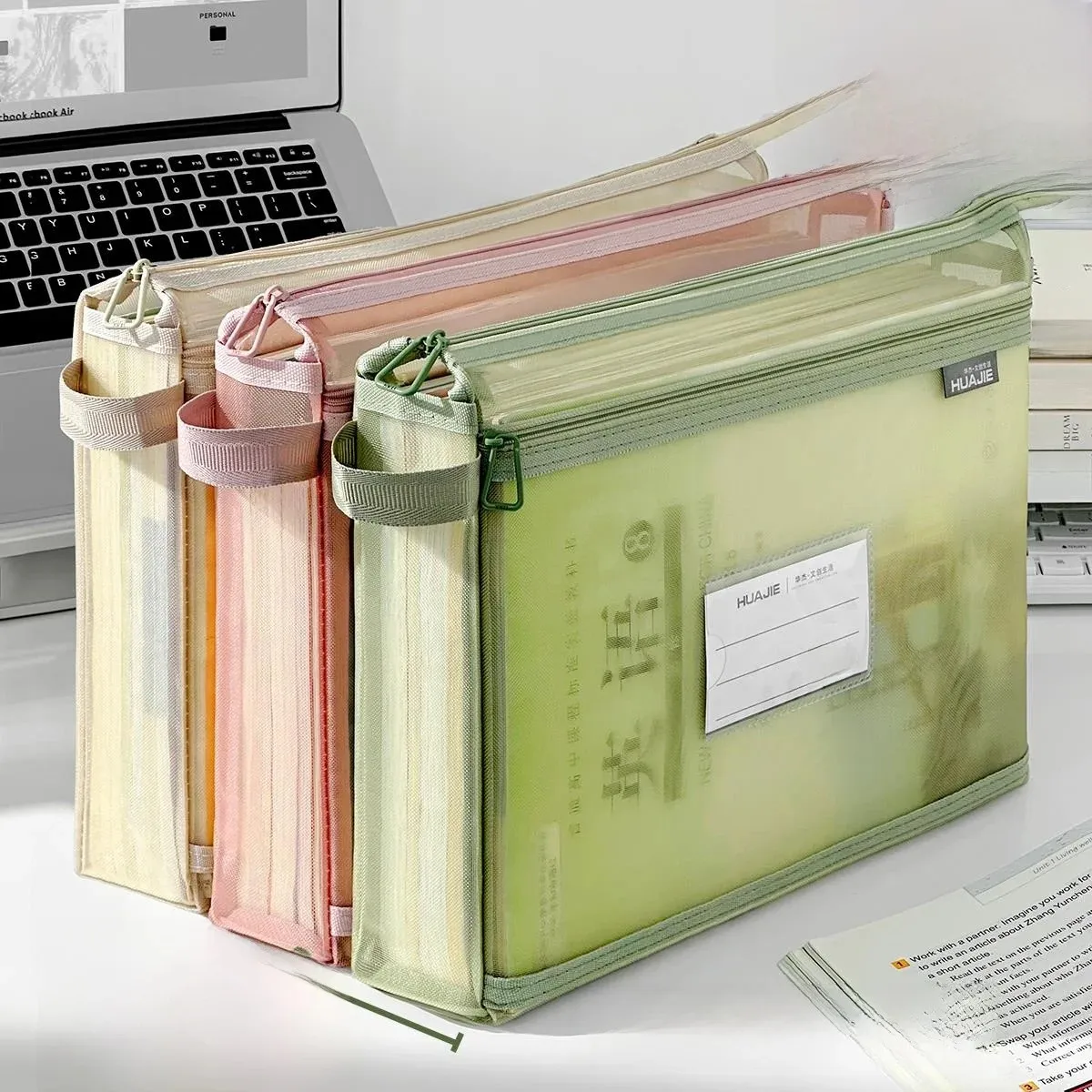 thickened-mesh-file-folder-subject-classification-handheld-large-capacity-assignment-bag-for-junior-high-school-students