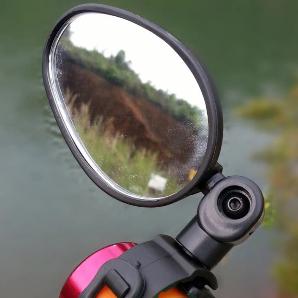 

1 Pair Adjustable Rotatable Bike Rearview Mirror Sturdy Lightweight Handlebar Mirror for Motorcycle Cycling Motorcycle Mirrors