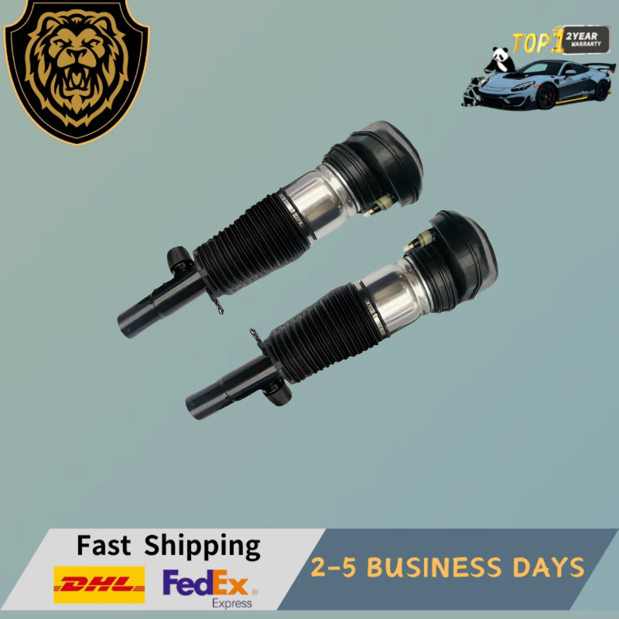 2X Front Air Suspension Struts w/VDC For BMW X5 G05 X6 G06 xDrive AWD 2019-2022