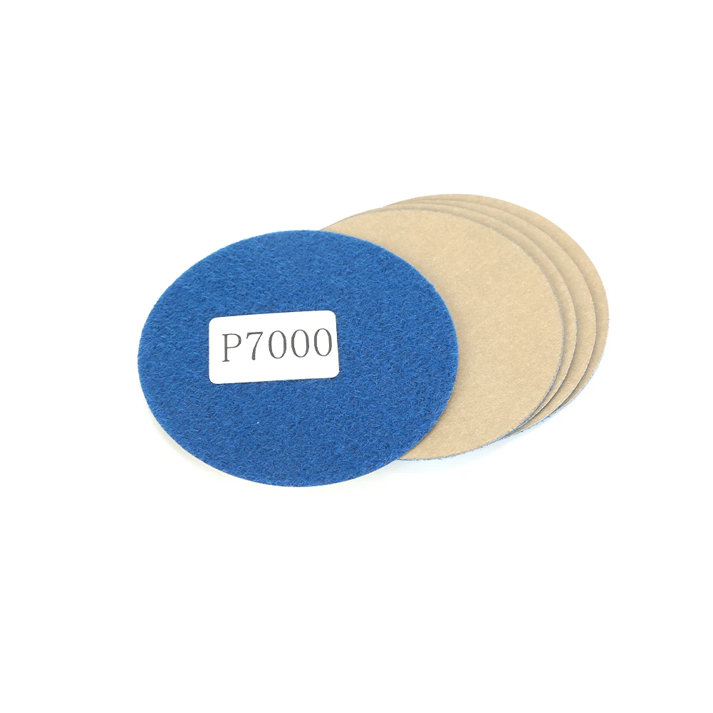 20 قطعة من ورق الصنفرة 3000 ، 5000 ، 10000 حصى الرملي القرص استبدال ساندر مقاوم للماء جلخ الاستاتيكيه وسادة