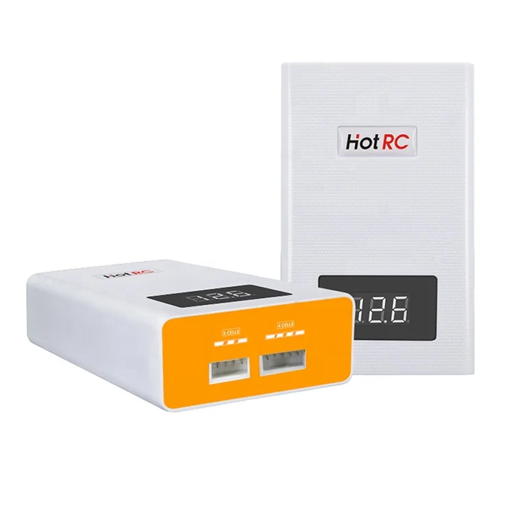 HOTRC A400 Digital 3S 4S 3000mah 40W RC Lipo Battery Balance Charger LED Fast Charge Discharger for RC Quadcopter Airplane Parts