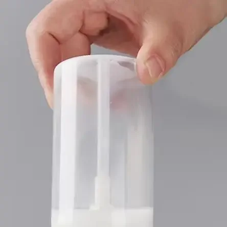 Portable 200-500ml Empty Pump Dispenser Bottles Cylinder Shampoo Lotion Durable Refillable Containers For Liquid Soap