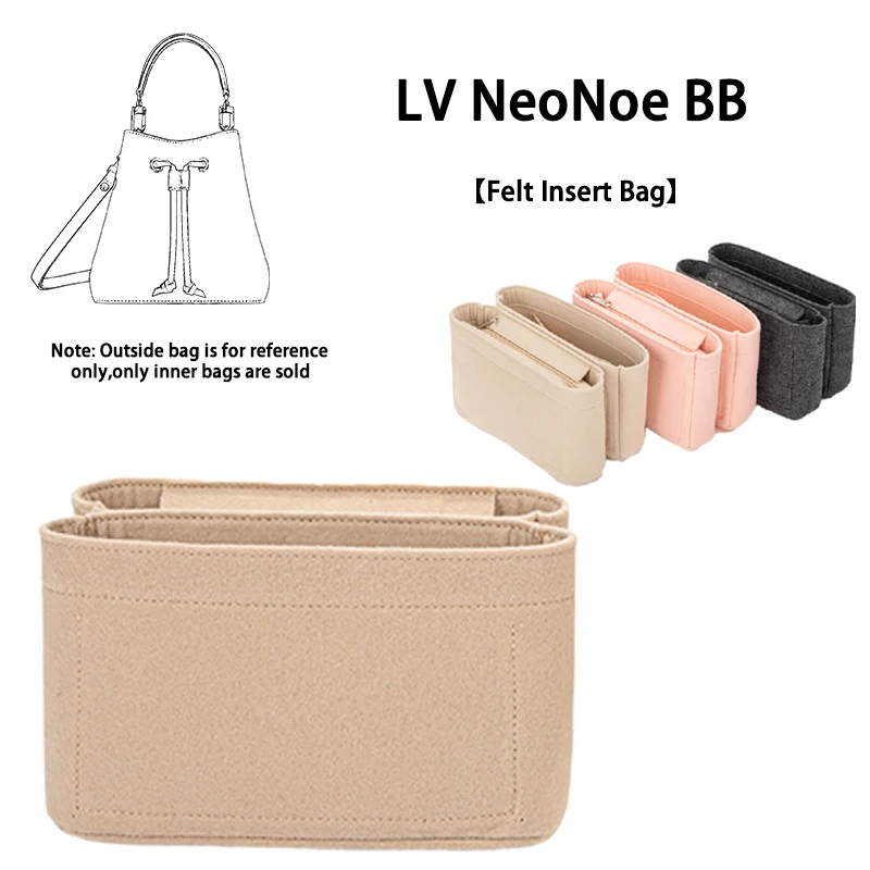 EverToner  for LV Neonoe BB Bucket Bag EverToner Felt Bag Wallet Cosmetics Storage Bag