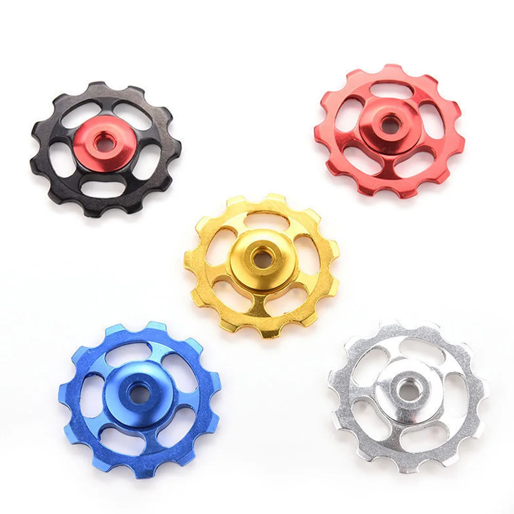 

11 T Aluminum Alloy MTB Bicycle Rear Derailleur Pulley Jockey Road Bike Guide Roller Tensioner Part Cycling Accessory