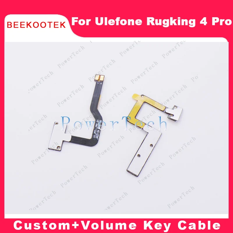 Original Ulefone Rugking 4 Pro Volume Button Cable Custom Key Cable Light Sensor Cable flex FPC For Ulefone Rugking 4 Pro Phone