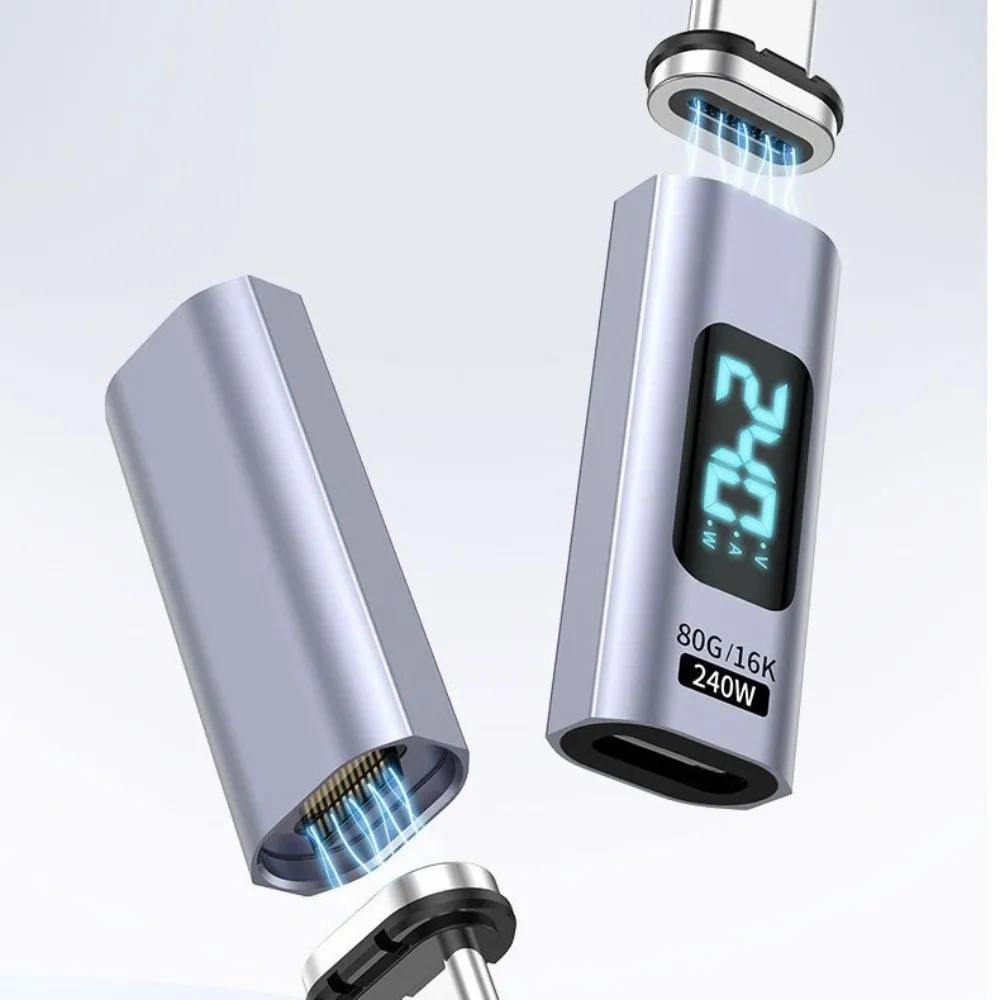 adaptador-tipo-c-de-240w-com-cabo-video-16k-adaptador-magnetico-5a-display-digital-adaptador-usb-c-para-usb-c-80gbps-carregamento-magnetico