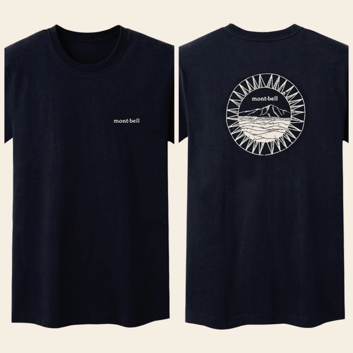 

montbell Japan's Montbell Summer new outdoor casual commuting short-sleeved cotton for men and women couple style 2025 fashion