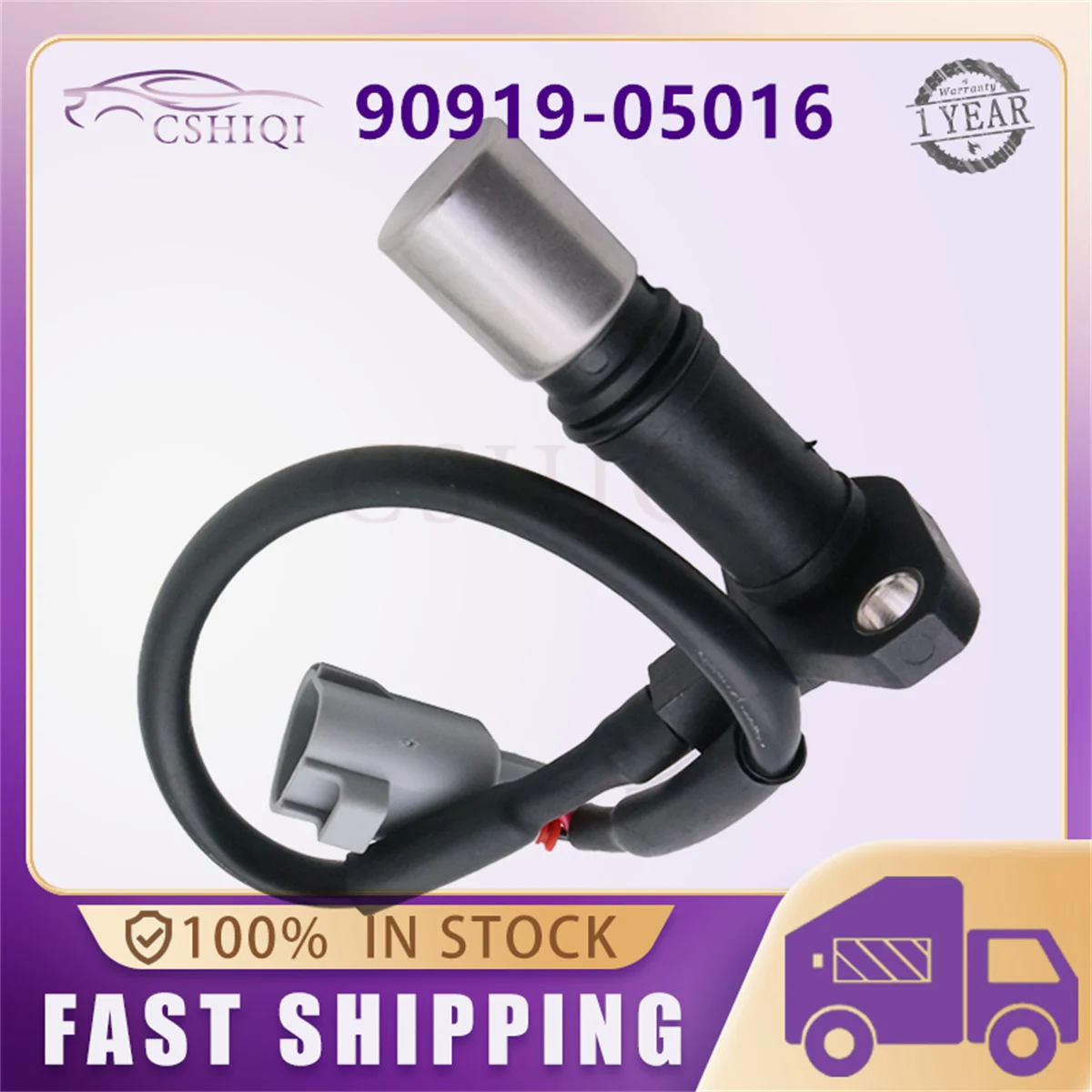 

90919-05016 Crankshaft Position Sensor For Toyota 4Runner Hiace Hilux T100 Tacoma 2.4L 2.7L 94-04 9091905016 Car Accessories
