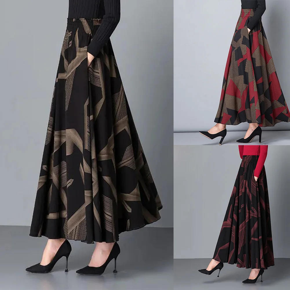 

Everyday Use XL Yellow Floral A-line Skirt Casual Floral Pocket Skirt Casual Skirt Printed Pattern All Seasons