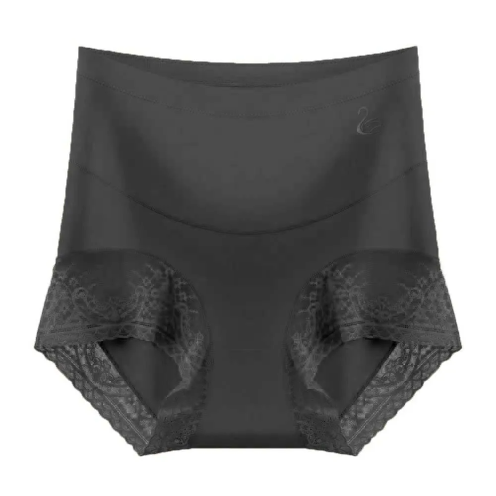 

Послеродовые формирователи тела с высокой талией, хлопковые кружевные трусы с рюшами и подтяжкой ягодиц, тренажер для талии, сокращение живота