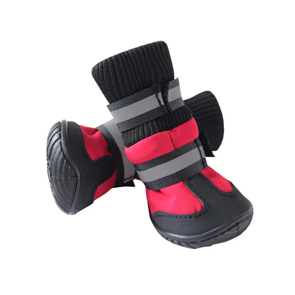

Dog Shoes Anti-Slip Pet Dog Boots for Hiking Running Walking Outdoor Protection Snow Sand Gravel Abrasive Surfaces Size M