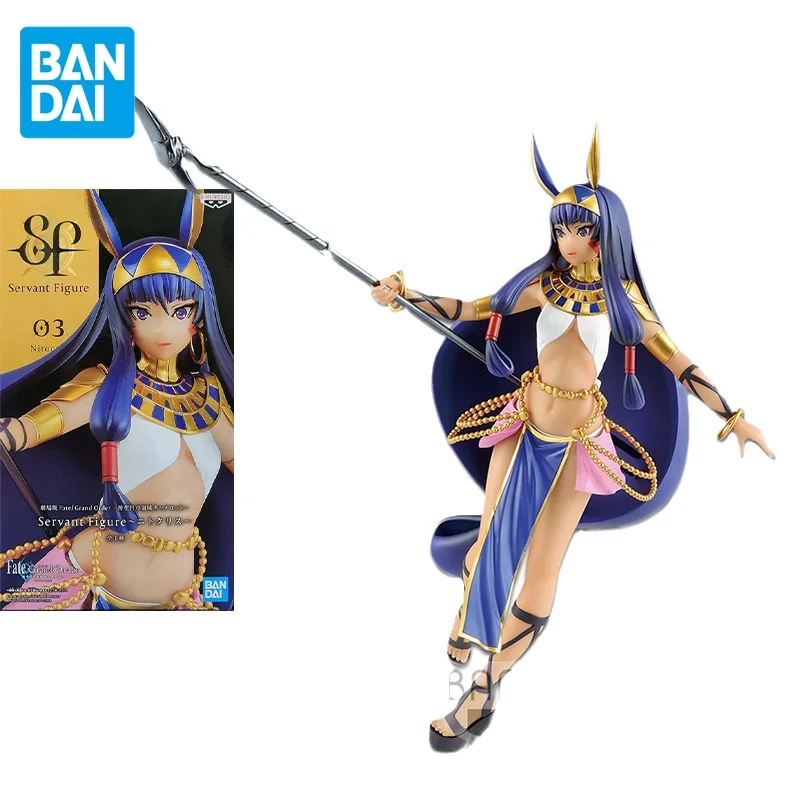 Bandai Fate/Grand Order Figure Nitocris Anime Model Theater Version Gift Anime Character Dolls Collectible Children's Toys