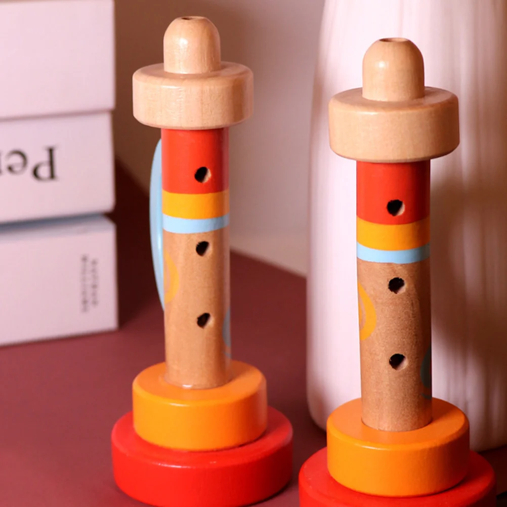 لعبة البوق الخشبي، مادة آمنة متينة، نمط واقعي لتحسين القدرة على التنسيق، دعائم أداء المسرح