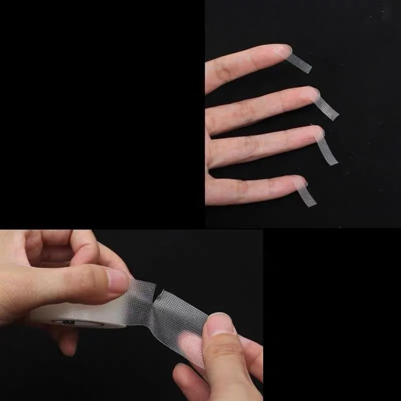 1/5 롤 투명 PE 페이셜 테이프 리프트 주름 통기성 Doulble 눈꺼풀 테이프 전문 속눈썹 확장 뷰티 메이크업 도구