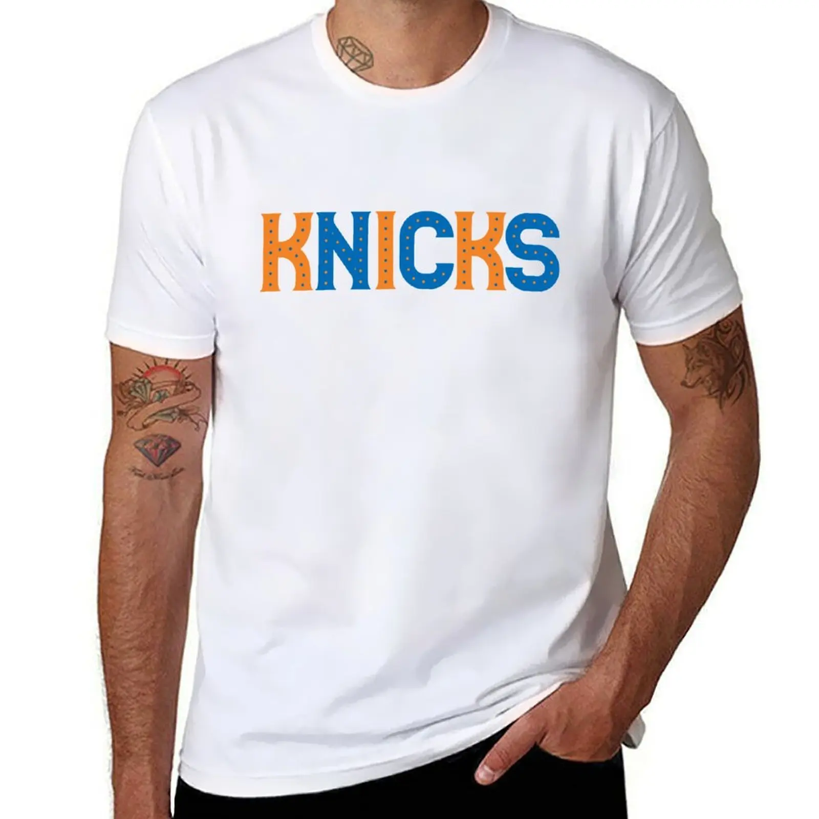 

ny knicks T-Shirt cotton tshirt 100% t shirt custom print T-Shirt