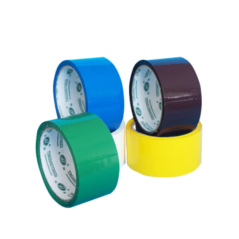 10 stuks (op maat) gekleurde verpakking verpakkingstape opp bopp tape afdichting rood geelachtig blauw wit groen