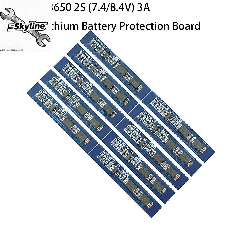 1/5/10pcs 2S 3A Li-ion Lithium Battery Charger Protection Board BMS PCM for DC 7.4V 8.4V 18650 Lipo Cell Pack