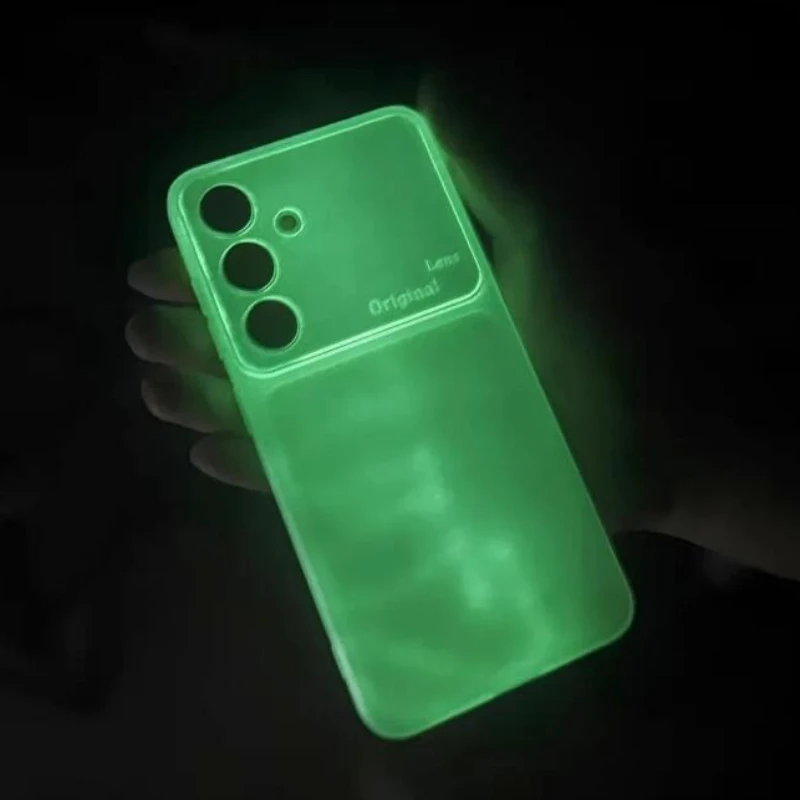 

Night Light Luminous Silicone Soft TPU Phone Case for Samsung Galaxy S24 S23 Ultra S24Plus S23Plus Shockproof Back Cover