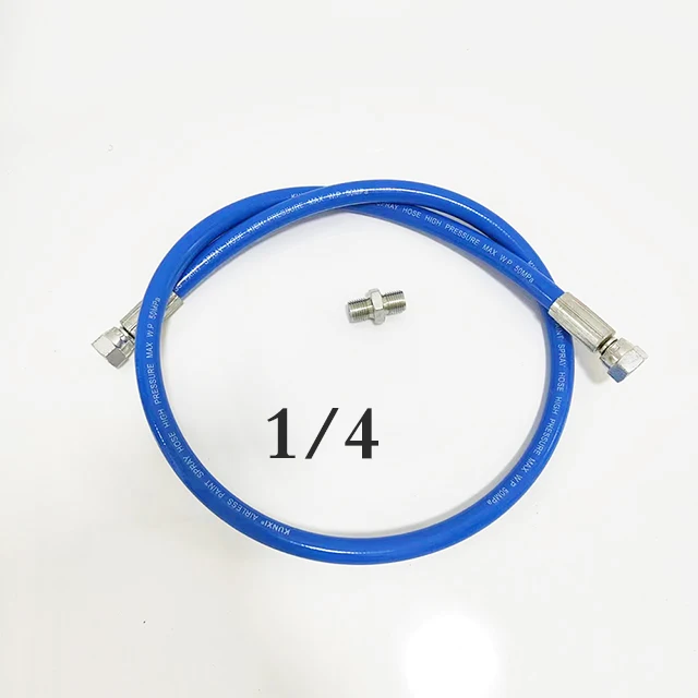 Buispipe 7250psi Spuitvezel Voor Spuitpistool Nieuwe Dropshippinghogedruk Spray Hose 0,5-40M Airless Verfspuitslang - afbeelding 1