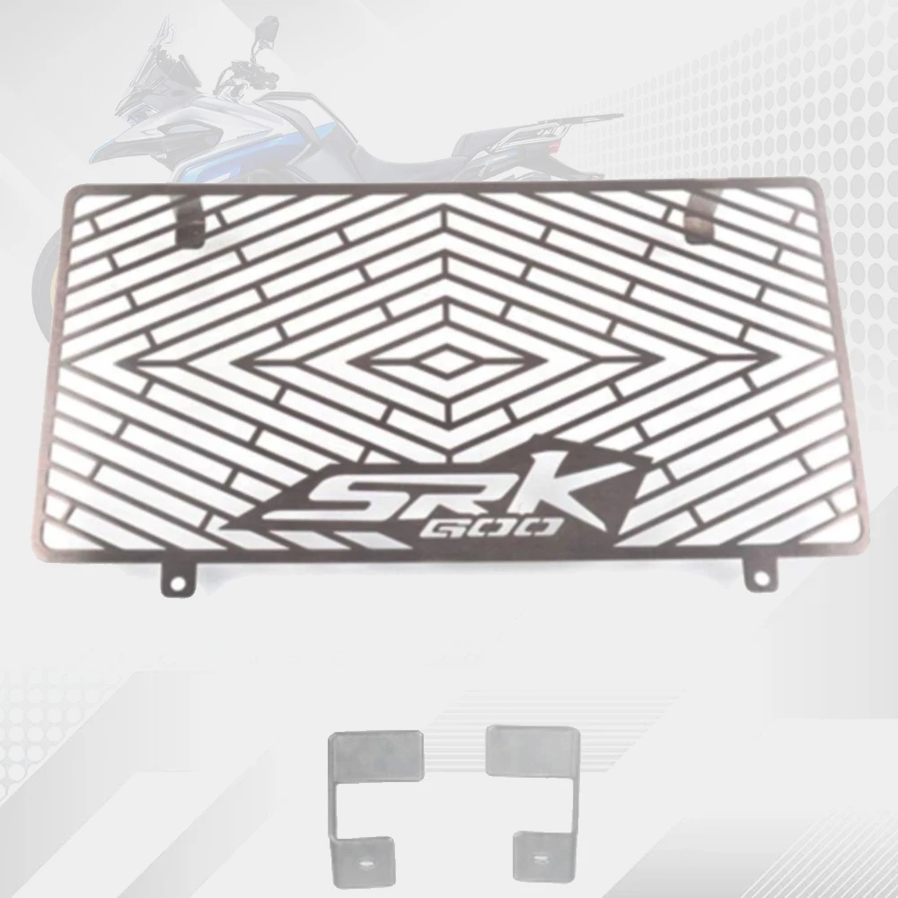 

For QJMOTOR SRK600 600SRK SRK 600 Motorcycle Accessory Radiator Guard Grille Cover Protector Protective Grill